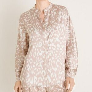 Black Label by Chico's Soft Satin Top long sleeve size XL NWT